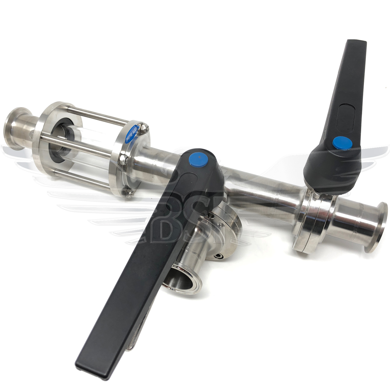 Valve-Tee-Sight-Glass-Assembly Valve-Tee-Sight-Glass-Assembly