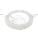 6" CLAMP JOINT RING SILICONE TRANSLUCENT