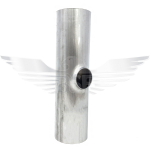 3" X 1" A/P REDUCING TEE DESCALED 316L