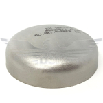 3" OD DOMED END CAP DESCALED 316