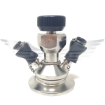1" CLAMP ENDED ASEPTIC SAMPLE VALVE 316 - EPDM SEAL