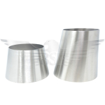 88.9mm x 3" OD CONCENTRIC CONE REDUCER POLISHED 316