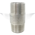 1/8" BSPT BARREL NIPPLE 150LB 316