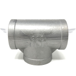 1/2" BSPP EQUAL TEE 150LB 316