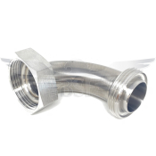 2.5inch RJT M/F 90° BS BEND POLISHED 316L