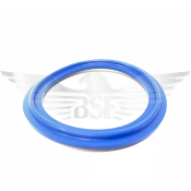 3inch CLAMP METAL DETECTABLE UNLIPPED SEAL - BLUE EPDM