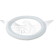 1inch CLAMP JOINT RING SOLID WHITE PTFE