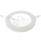 2inch CLAMP JOINT RING SILICONE TRANSLUCENT