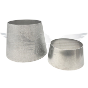 129mm X 104mm CONCENTRIC CONE REDUCER 316L - EN10253-3