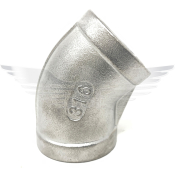 1inch BSPP 45° ELBOW 150LB 316