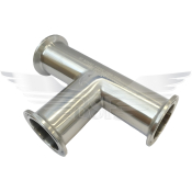 2inch DT18 EQUAL TEE SFF1 316 CLAMP ENDS