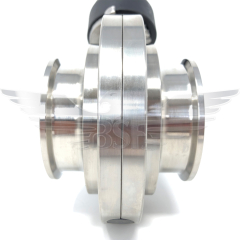Tri-Clamp Ferrule BSF Butterfly Valve 304