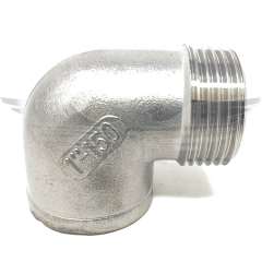 BSPT Male x BSPP Female 90 Street Elbow 150lb 316