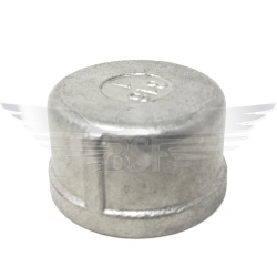 BSPP Round Cap 150lb 316