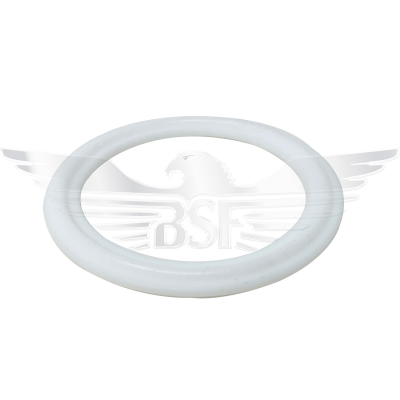 2.5Inch CLAMP JOINT RING SOLID WHITE PTFE