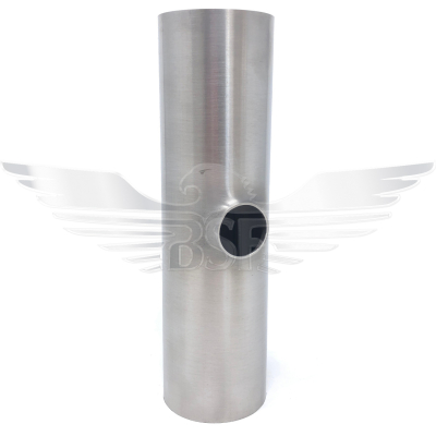 2Inch X 1.5Inch A/P REDUCING TEE POLISHED 316L