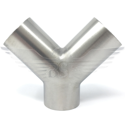2.5Inch Y PIECE POLISHED 316L
