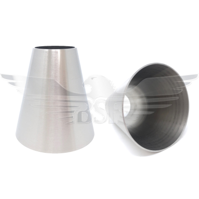 4Inch X 1.5Inch CONCENTRIC CONE POLISHED 316L