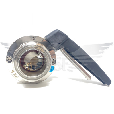 1Inch RJT M/M TASSALINI BUTTERFLY VALVE 316 - SILICONE SEAL