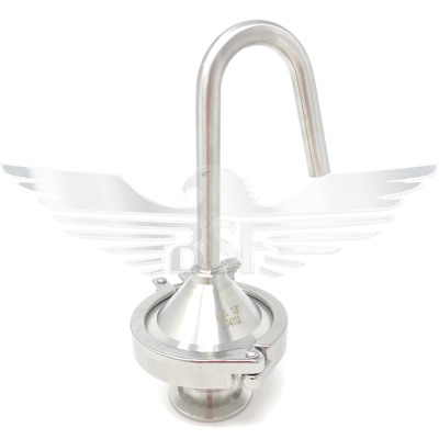 1.5Inch CLAMP END AIR RELEASE VALVE 316 - 1/2Inch BORE