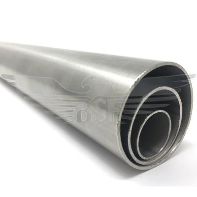 204mm x 2mm BRUSHED TUBE DAIRY 316L - EN10357
