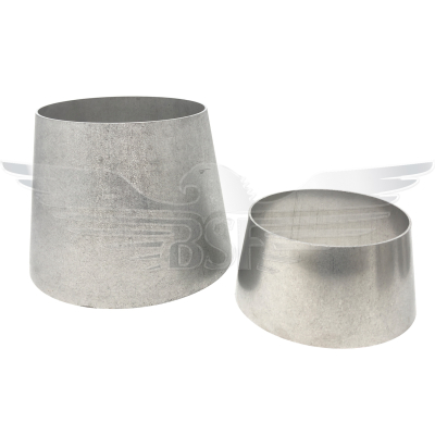 204mm X 104mm CONCENTRIC CONE REDUCER 316L - EN10253-3