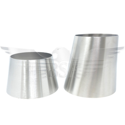 129mm x 4Inch OD CONCENTRIC CONE REDUCER POLISHED 316