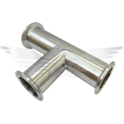 2.5Inch DT18 EQUAL TEE SFF1 316 CLAMP ENDS
