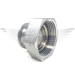 1.5Inch RJT FEMALE X 1.5Inch FERRULE ADAPTOR POLISHED 316