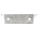 150 X 50 X 6mm ST/ST PLATE 304 2 X 13mm B/HOLES 20MM FROM END